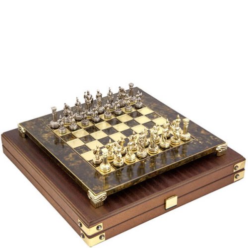 Шахматы Manopoulos "Греко-римские" 44х44 см (коричневые) S11BRO