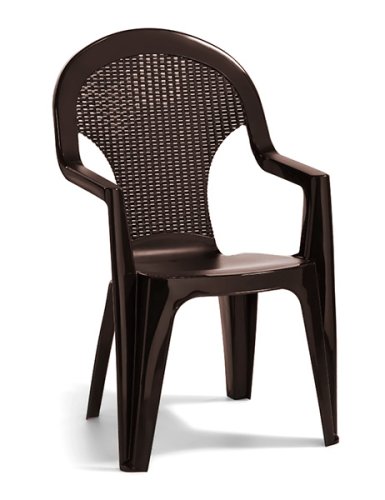 Стул пластиковый Allibert Santana Chair серый 915559900