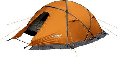 Четырехместная палатка Terra Incognita TopRock 4 оранжевый