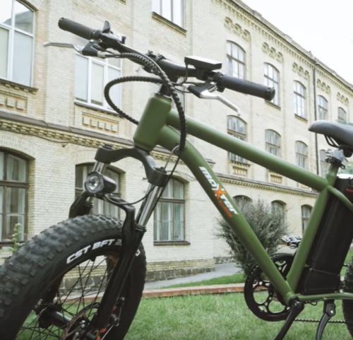 Электровелосипед Maxxter Allroad Military Green