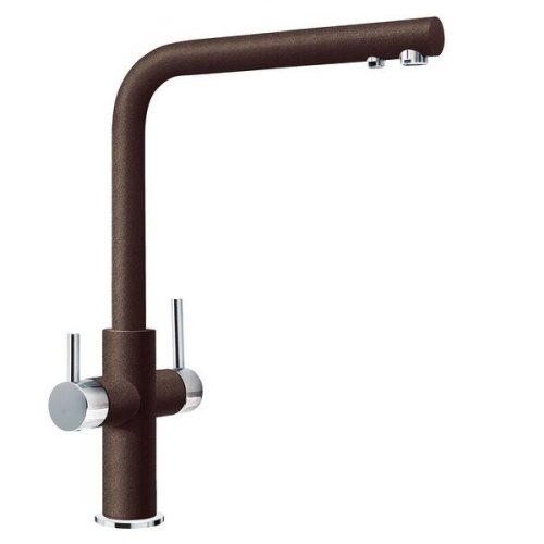 Змішувач для кухні Franke Neptune Clear Water Хром / Шоколад (115.0370.696)