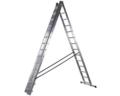 Трехсекционная лестница Virastar DW 3 Profi 3x14 ступеней
