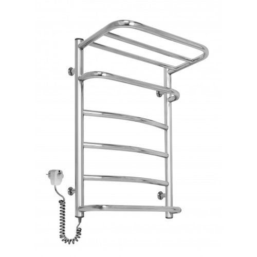 Полотенцесушитель PALADii Идеал с полкой Электро 600х500/6 ИДе002РL