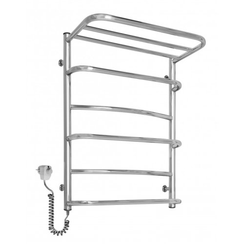 Полотенцесушитель PALADii Идеал с полкой Электро 700х500/6 ИДе003РL