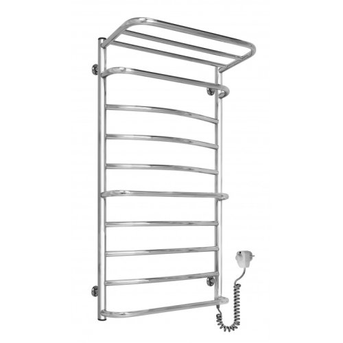 Полотенцесушитель PALADii Идеал с полкой Электро 1000х500/10 ИДе005РR