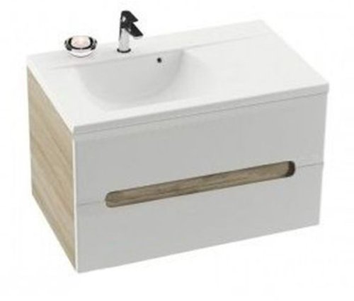 Тумба под умывальник Ravak SD 800 Classic II L Латте/Белый X000000912
