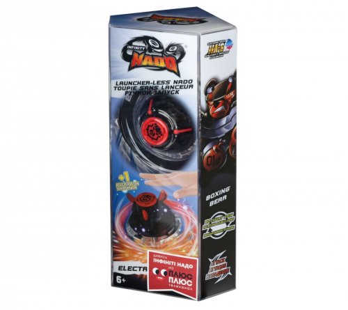 Игровой набор Auldey Волчок Infinity Nado Электроник Boxing Bear YW624406