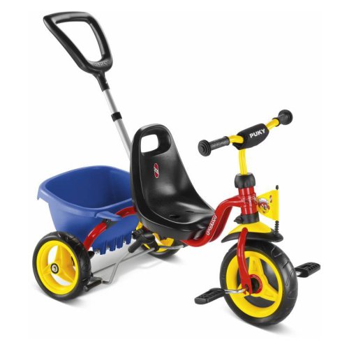 Трехколесный велосипед Puky 2363 CAT 1 L Capt'n Sharky Красный