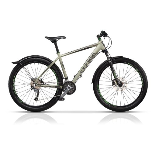 Велосипед CROSS Rival 27,5" 2017 / рама 15" Серый