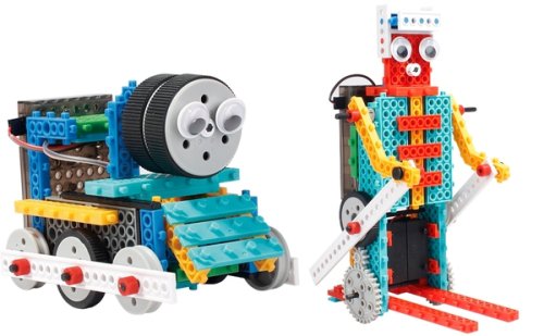 Конструктор на и/к LongYeah R722 4-в-1 (паровозик, машинка, лыжник, робот)