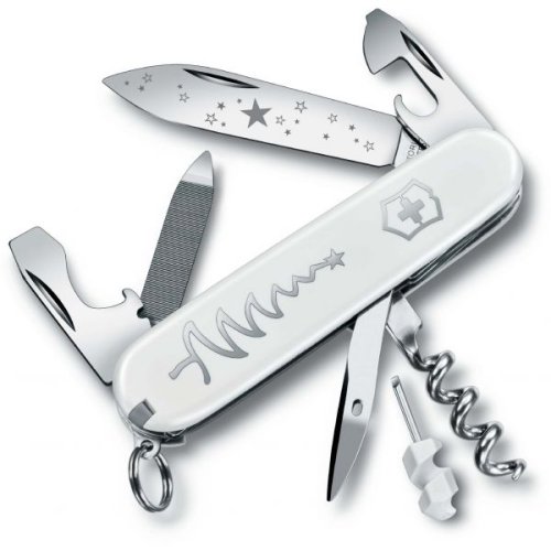Швейцарский нож Victorinox Sportsman White Christmas 0.3804.77