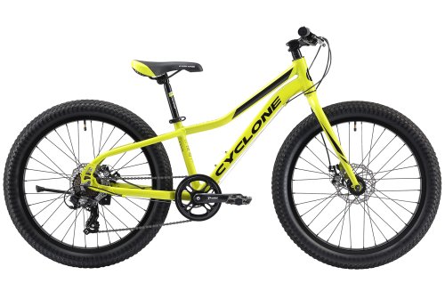 Велосипед Cyclone ULTIMA 3.0 24" 2019 / рама 12" зеленый (19-061)