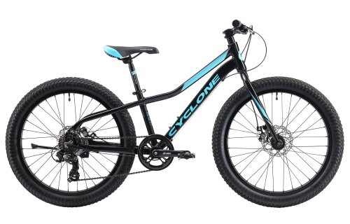 Велосипед Cyclone ULTIMA 3.0 24" 2019 / рама 12" черный (19-062)