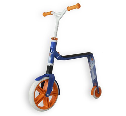 Самокат-Беговел Scoot And Ride Highway Gangster белый/голубой/оранжевый