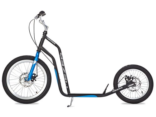 Самокат Yedoo Mezeq Disc черно-синий