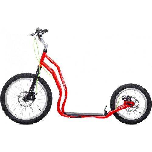 Самокат Yedoo Mezeq Disc New червоно-чорний