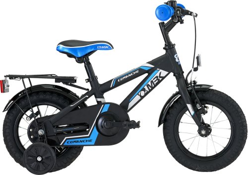 Велосипед MBK Comanche 12" черный/синий