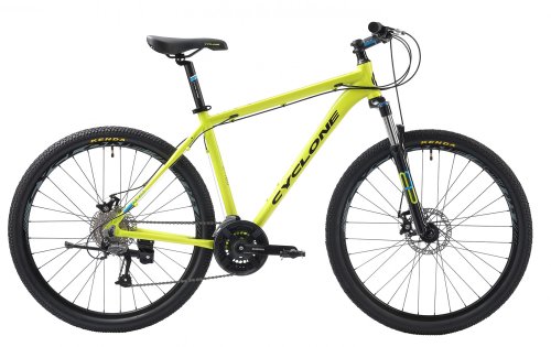 Велосипед Cyclone AX 27,5" 2019 / рама 19" зеленый (19-049)