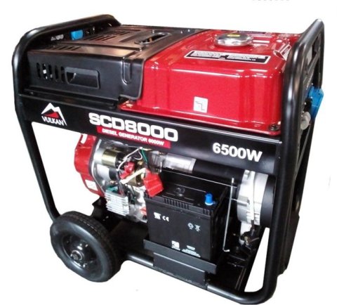 Дизельный генератор Vulkan SCD8000