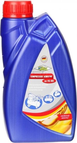 Масло компрессорное WERK Compressor Semisynt ISO VG100 (1л)