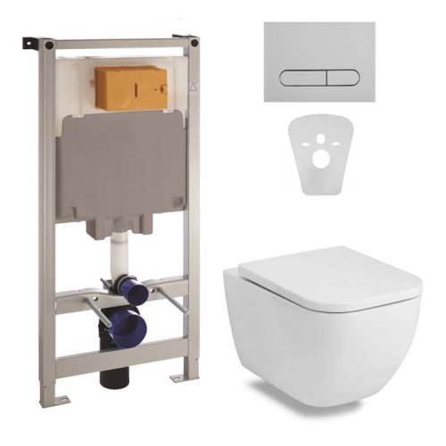 Набір інсталяція Master 4в1 з унітазом Volle Orlando Rimless 13-35-373 + 141515