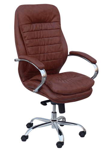 Кресло Примтекс Плюс Valencia Сhrome H-2221S Brown