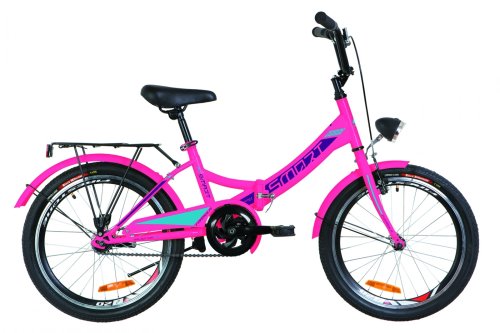 Велосипед Formula Smart 20" 2019 с фонарем / рама 13" розовый (OPS-FR-20-041)