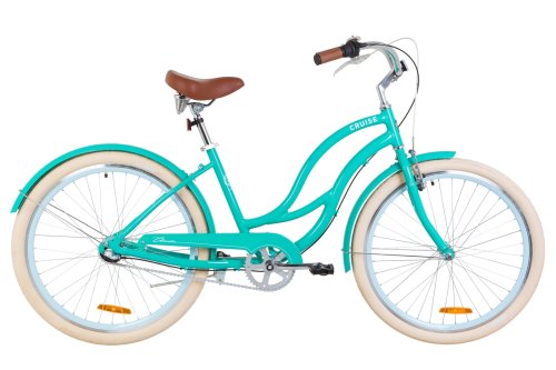 Велосипед Дорожник Cruise PH 26" 2019 / рама 18" бирюзовый (OPS-D-26-056)