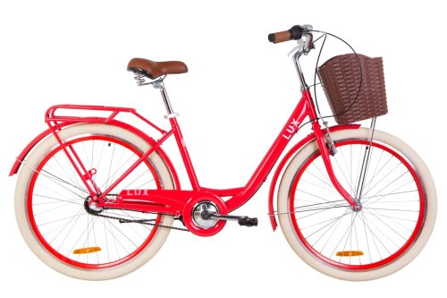 Велосипед Дорожник Lux PH 26" 2019 / рама 17" красный (OPS-D-26-068)