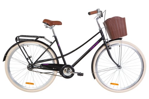 Велосипед Дорожник Comfort Female 28" 2019 / рама 19,5" черный (OPS-D-28-124)