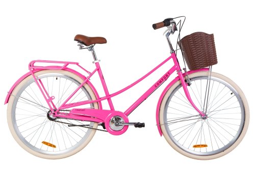 Велосипед Дорожник Comfort Female PH 28" 2019 / рама 19,5" персиковый (OPS-D-28-127)