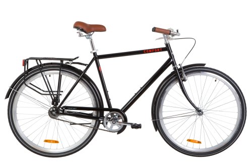 Велосипед Дорожник Comfort Male 28" 2019 / рама 22" черный (OPS-D-28-133)
