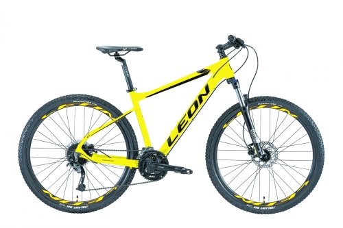 Велосипед Leon XC 70 HDD 27,5" 2019 / рама 18" желтый (OPS-LN-27.5-045)