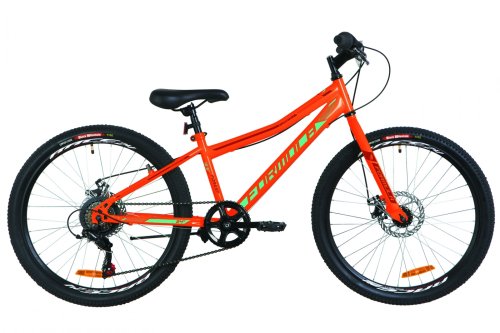 Велосипед Formula Forest Rigid DD 24" 2019 / рама 12,5" оранжевый/бирюзовый (OPS-FR-24-155)