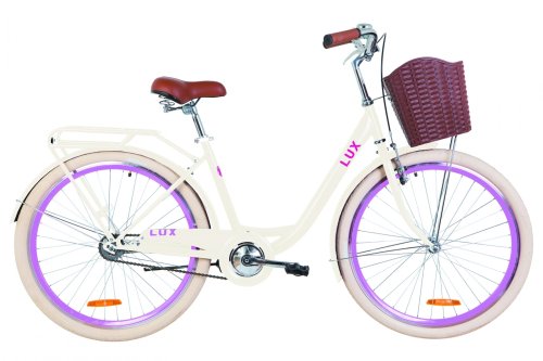 Велосипед Дорожник Lux 26" 2019 / рама 17" бежевый (OPS-D-26-062)