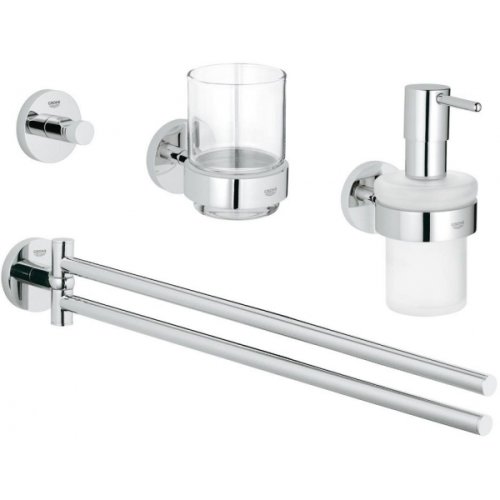 Набор аксессуаров 4в1 Grohe Essentials Master Bathroom 40846001