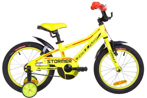 Велосипед Formula Stormer 16" 2019 / рама 8,5" желтый (OPS-FRK-16-083)