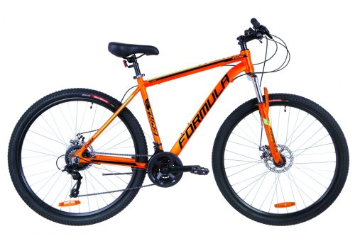 Велосипед Formula Thor 2.0 DD 29" 2019 / рама 20" оранжевый/черный/бирюзовый (OPS-FR-29-050)