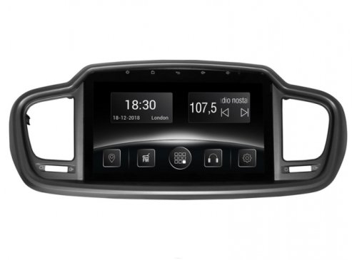 Штатна магнітола Gazer CM6510-UM Kia Sorento (UM) (2015-2017)