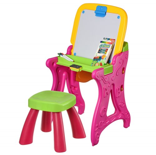 Столик-мольберт Same Toy Розовый (8816UT)