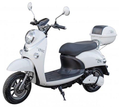 Электроскутер Maxxter Chic White