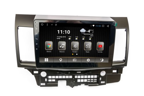 Штатная магнитола Phantom DVA-1071 K5022 Mitsubishi Lancer X 2007-2013