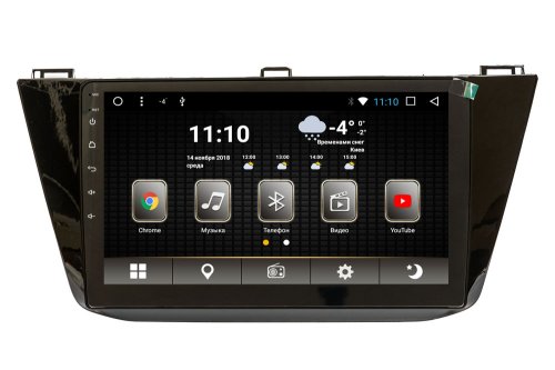 Штатная магнитола Phantom DVA-1071 K5012 Volkswagen Tiguan 2016+