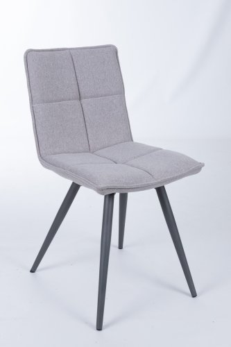 Стул поворотный Nicolas Madrid Рогожка Светло-серый MD000349