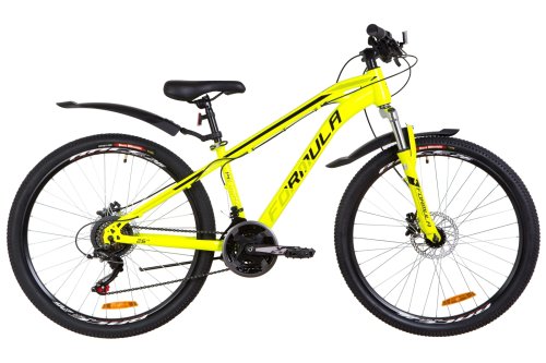 Велосипед Formula Dakar DD 26" 2019 / рама 14" желтый (OPS-FR-26-280)
