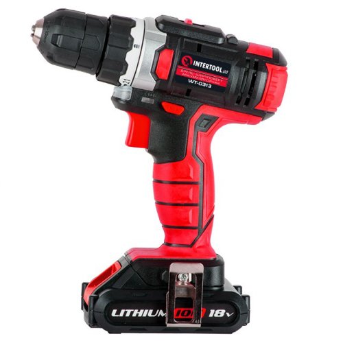 Дрель-шуруповерт аккумуляторная Intertool WT-0313