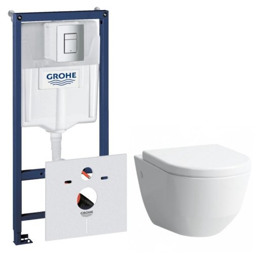 Набор инсталляция Grohe Rapid SL с унитазом Laufen Pro Rimless H820966+H8969513B+38772001+37131000