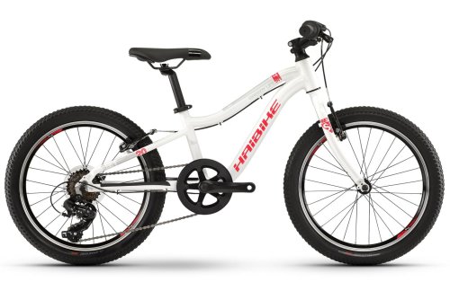Велосипед Haibike SEET Greedy Life 20" 2019 / рама 26см белый/коралловый/серебряный (4100024926)