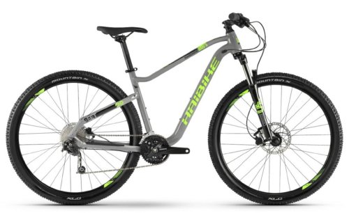 Велосипед Haibike SEET HardNine 4.0 Deore19 HB 29" 2019 / рама XL серый/зеленый/черный (4100138955)