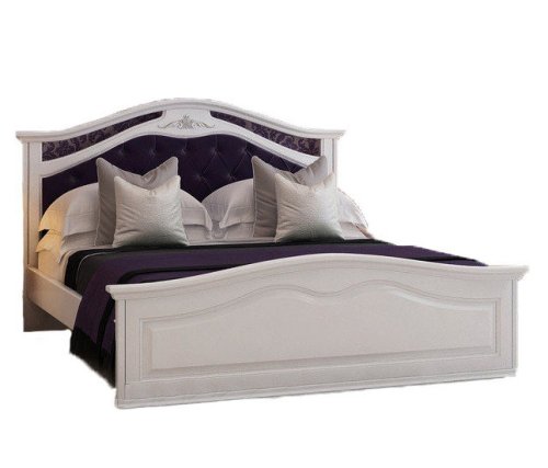 Кровать двуспальная МИКС-мебель Маргарита 1600x2000 белый